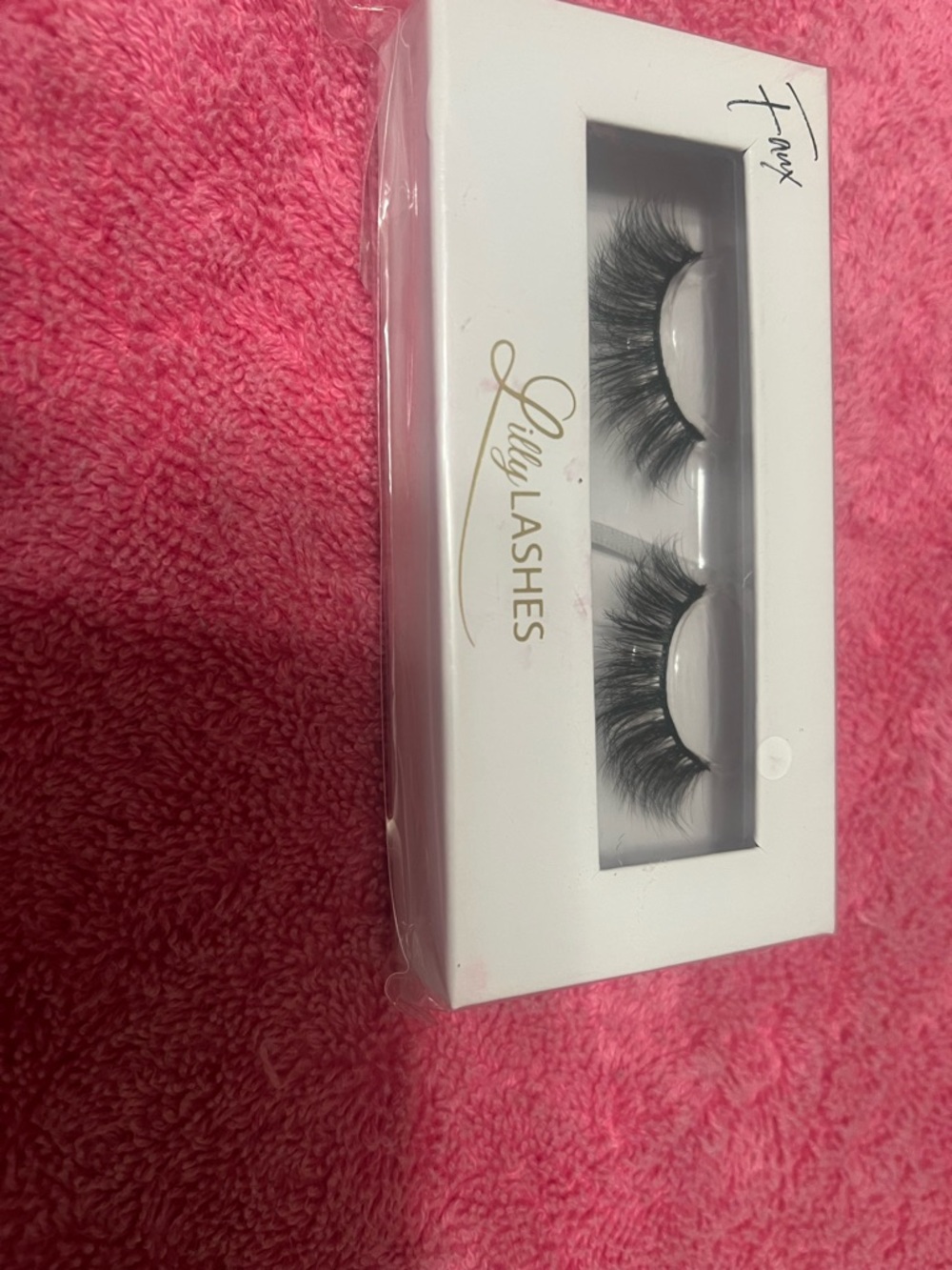 Lilly Lashes Faux Black Dramatic Mink Lashes